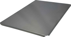 Edelstahl-Eisbehälterdeckel 360/250mm