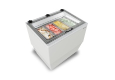 Eisvitrine Creamy weiß