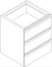 Ladenstock für Arbeitstisch 725 mm