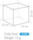 Eiswürfelerzeuger IM-30CPE-25