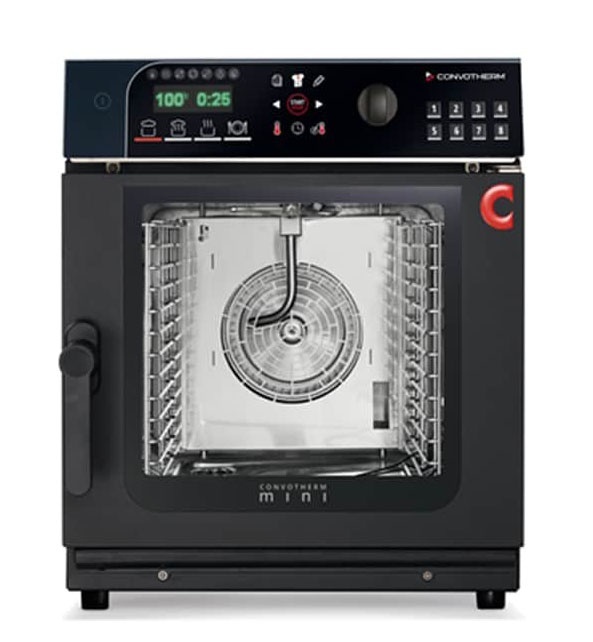 Heißluftdämpfer mini Standard 6.10 schwarz