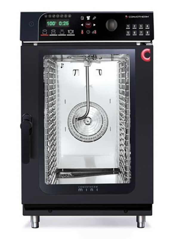 Heißluftdämpfer mini Standard 10.10 schwarz