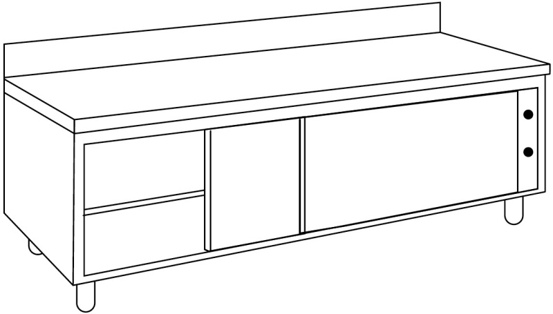 Wärmeschrank 6TASCA (mit Wandhochzug)