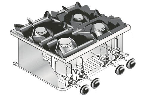 Einbau Gasherd PCGD