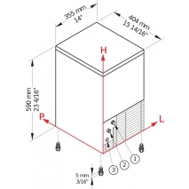 Eiskegelerzeuger CB 184 HC