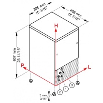 Eiskegelerzeuger IMF 26 HC