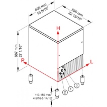 Eiskegelerzeuger IMF 35 HC