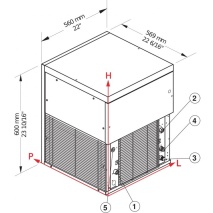 Nuggeteiserzeuger TM 140 HC