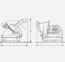 Aufschnittmaschine SLC350AUTO